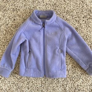 Columbia Zip Fleece. EUC. 2T.